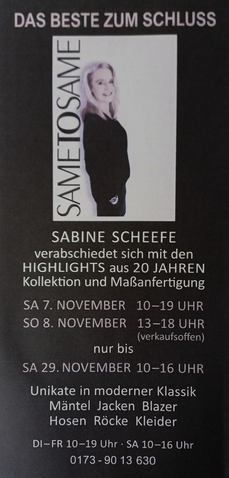 Das Beste zum Schluss